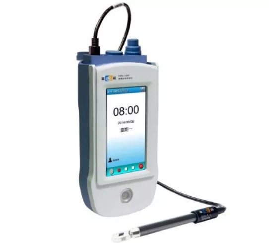 實驗室水質(zhì)化驗超純水電導率檢測雷磁DDBJ-350F型便攜式電導率儀產(chǎn)品介紹(圖1)